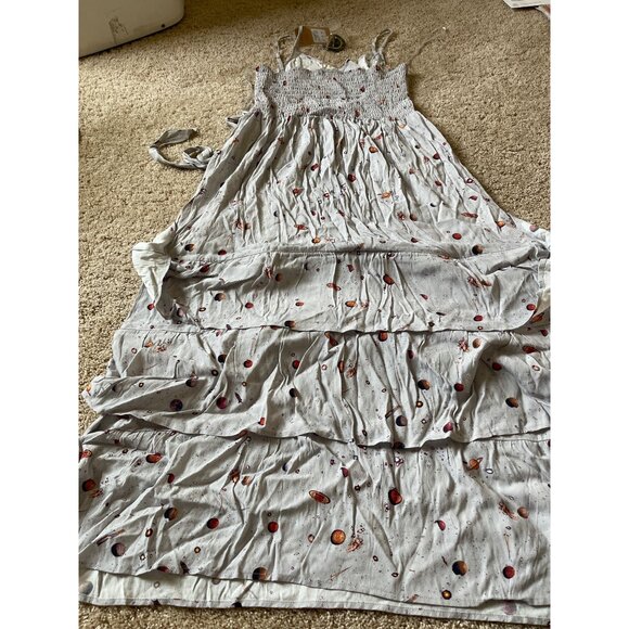 NWT Kindom Isabelle Multi-Tiered Zip able Layered Dress Planets Solar System - Picture 7 of 9